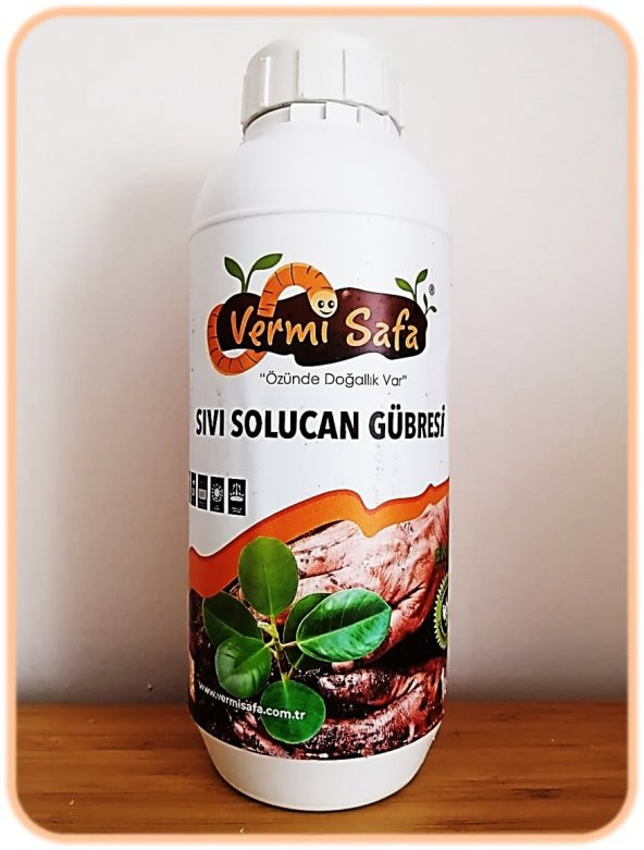 Vermisafa %100 Organik Solucan Gübresi 2 Kg Katı + 1 Lt Sıvı - 2