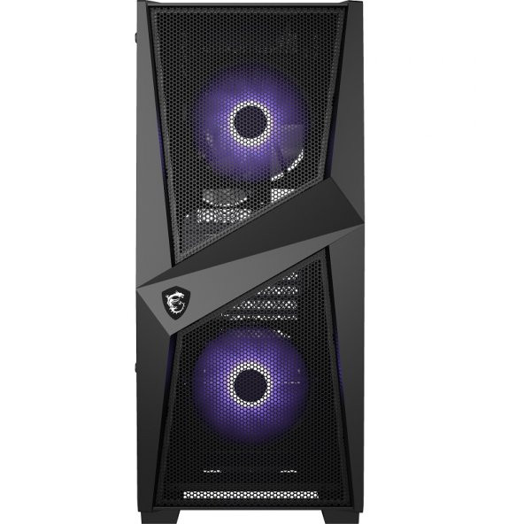 MSI POWERSIZ MAG FORCE 100M 2X RGB FANLI GAMING MID-TOWER KASA