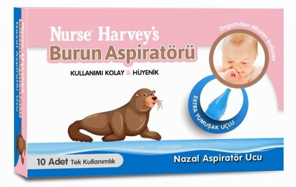 Nurse Harveys Burun Aspiratör Ucu 10 Adet