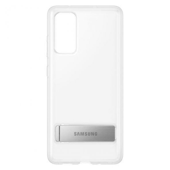 Samsung Galaxy S20 FE Standlı Şeffaf Kılıf