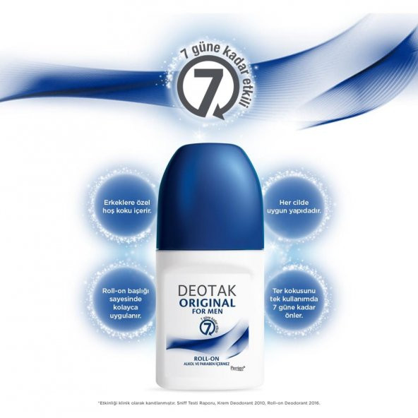 Deotak Original Men Roll On Deodorant 35 ml - 2
