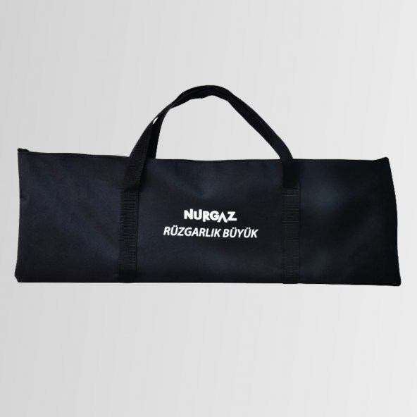 Nurgaz NG-199-B Metal Büyük Rüzgarlık Rüzgar Aparatı Paravanı - 3