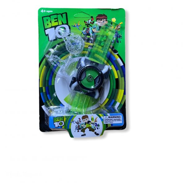 Sesli Işıklı Ben10 Saat - 2