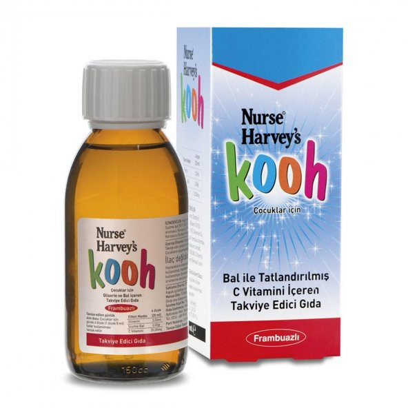 SKT:11/2021 Nurse Harveys Kooh Şurup 150 ml