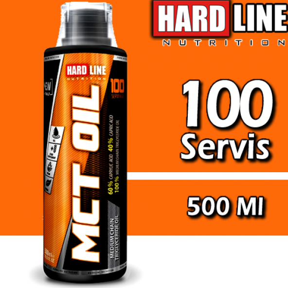 Hardline MCT Oil 500 ML Kaprilik Asit