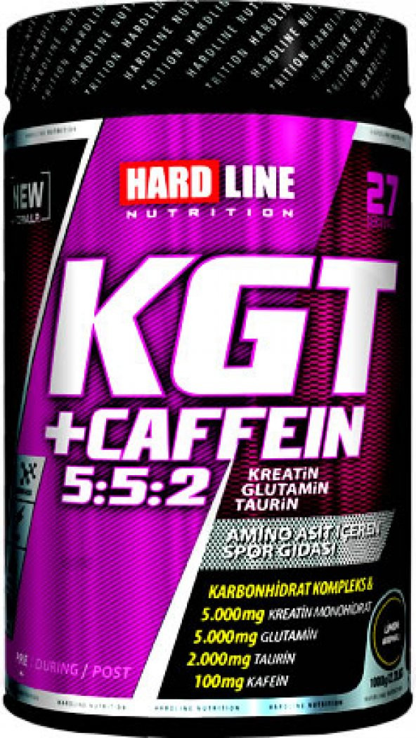 Hardline KGT 1000 Gr Creatine Glutamine Taurine