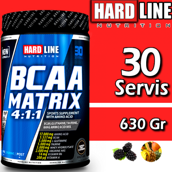 Hardline Bcaa Matrix 630 Gr 30 Servis