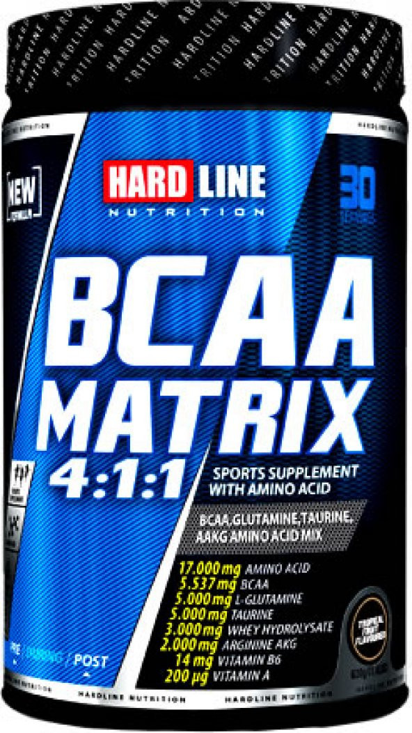 Hardline Bcaa Matrix 630 Gr 30 Servis - 2