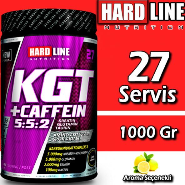 Hardline KGT 1000 Gr Creatine Glutamine Taurine - 4