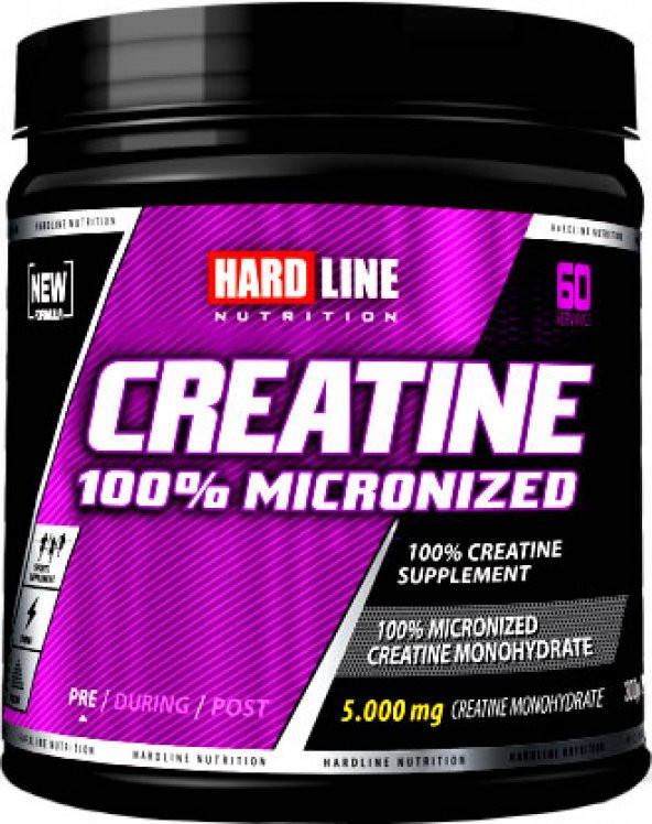 Hardline Creatin Kreatin 300 Gr 100 Mikronize Creatine - 2