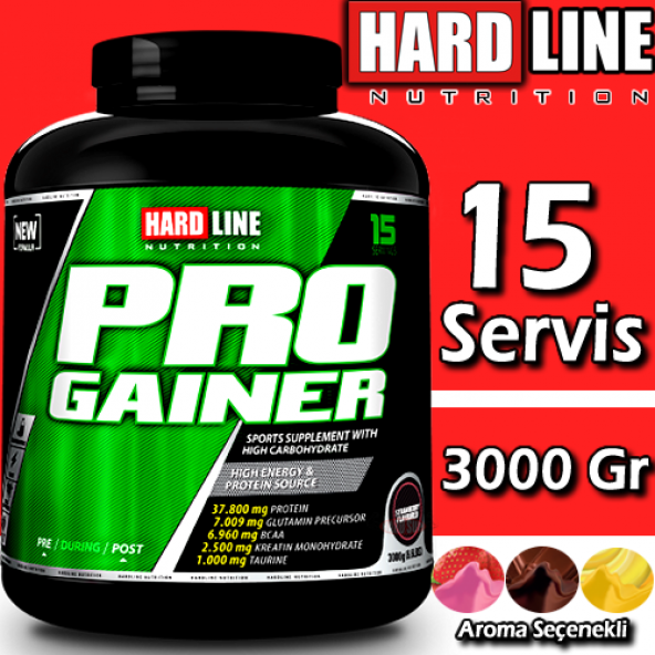 Hardline Progainer 3000 Gr Karbonhidrat Gainer