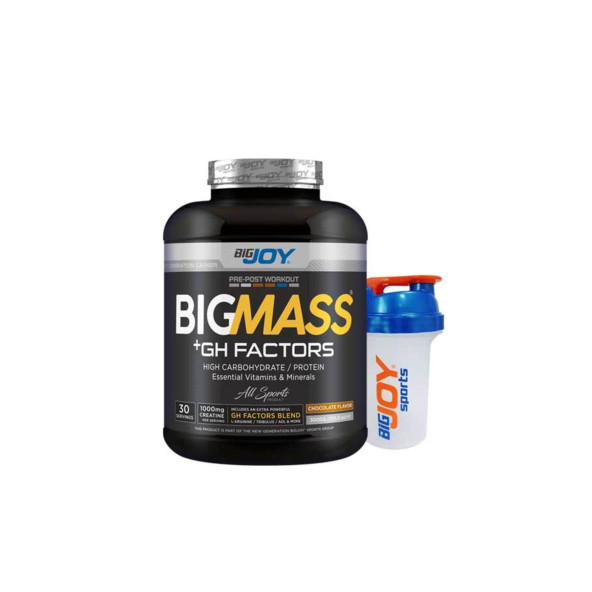 BigJoy Sports Big Mass +GH Factors 3000 Gr Karbonhidrat Tozu