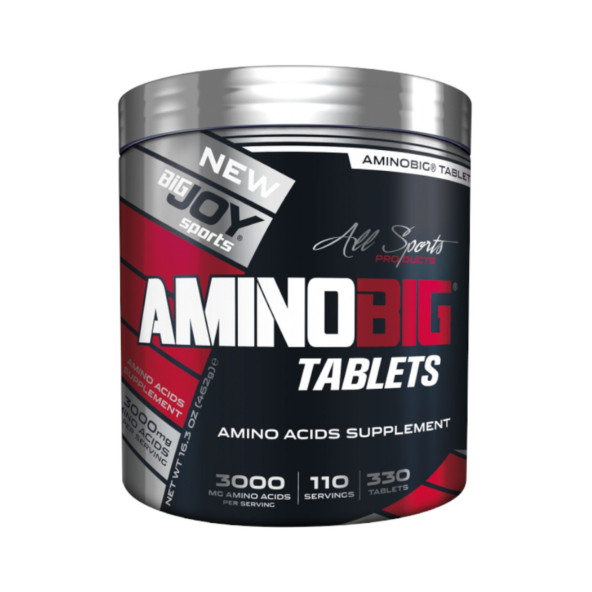 BigJoy Sports Amino Asit Aminobig 330 Tablet Yeni Formül Hediyeli