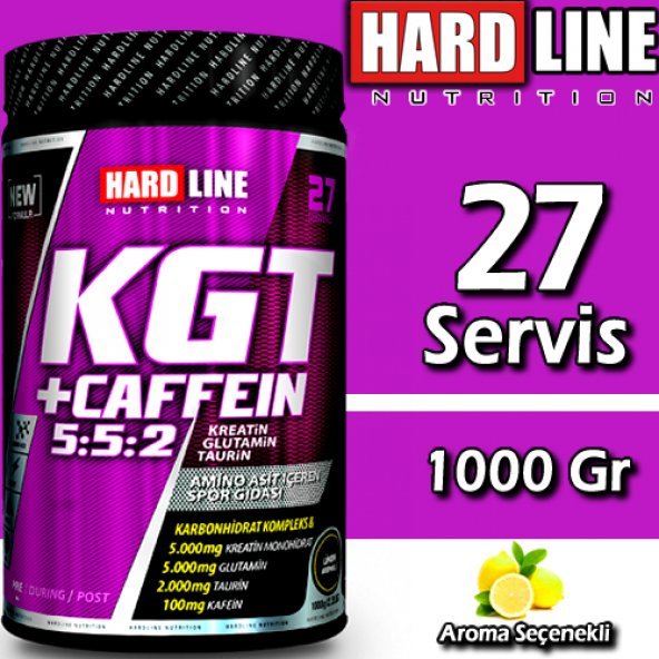 Hardline Kgt 1000 Gr Kreatin Glutamin Taurin