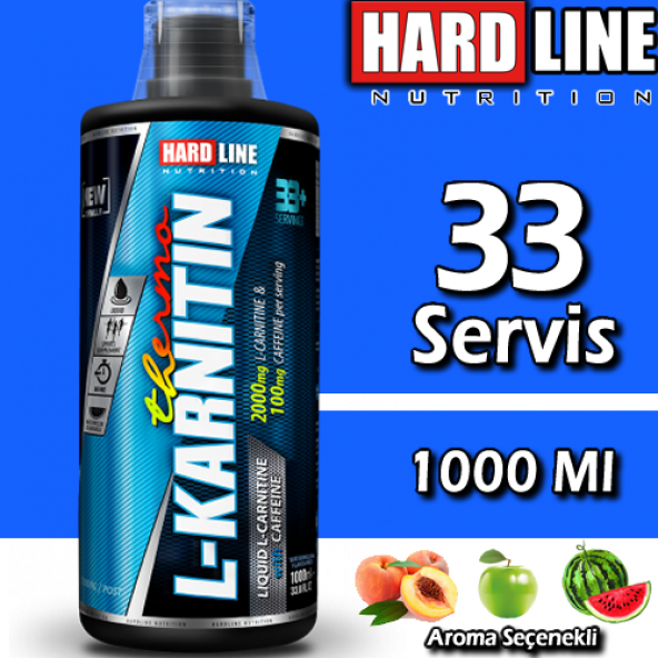 Hardline L-Karnitin Thermo 2000 Mg Karnitin L Carnitine