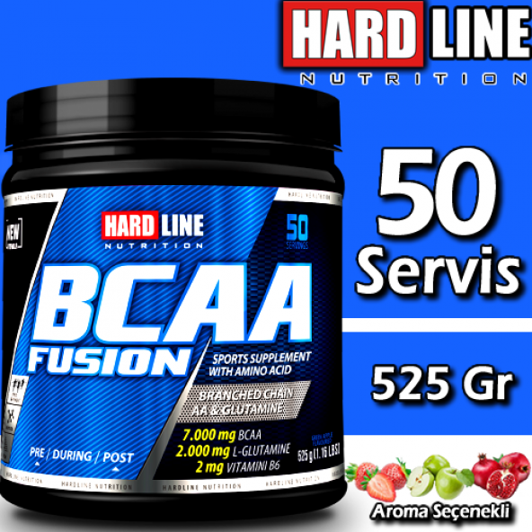 Hardline Bcaa Fusion 500 Gr 3 Farklı Aroma