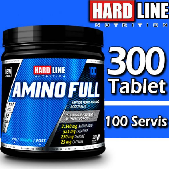 Hardline Amino Full 300 Tablet Amino Asit
