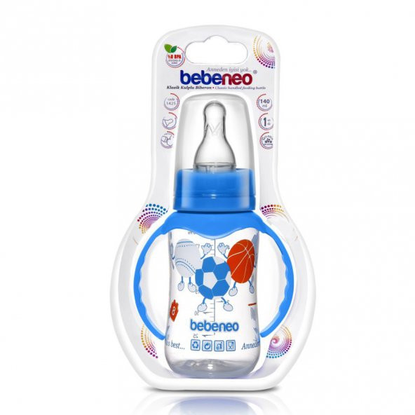 Bebeneo Kulplu PP Biberon 140 ml - 2