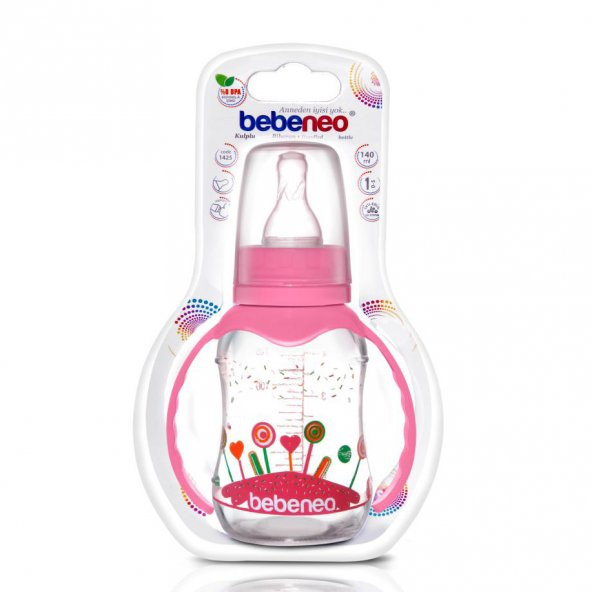 Bebeneo Kulplu PP Biberon 140 ml - 4