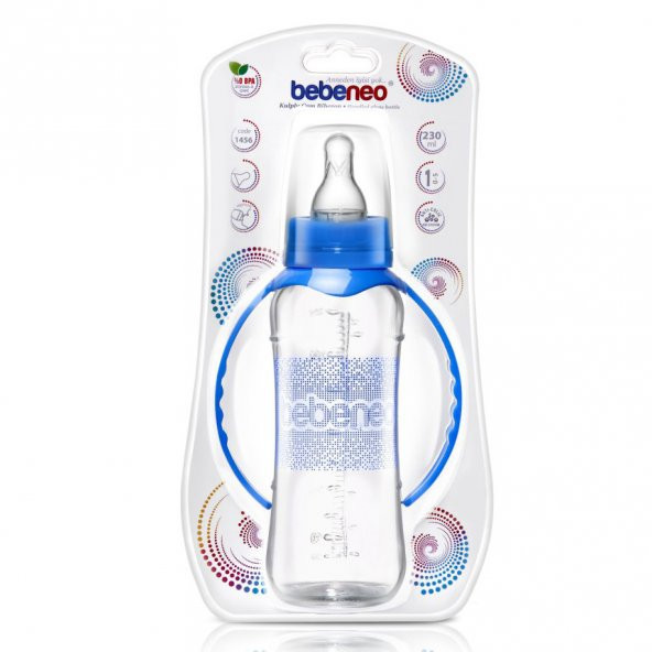 Bebeneo Kulplu Cam Biberon 230 ml - 2