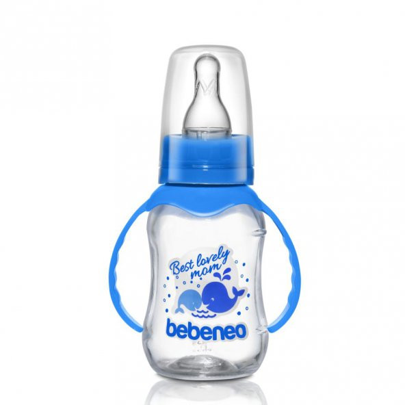 Bebeneo Kulplu Cam Biberon 120 ml - 3