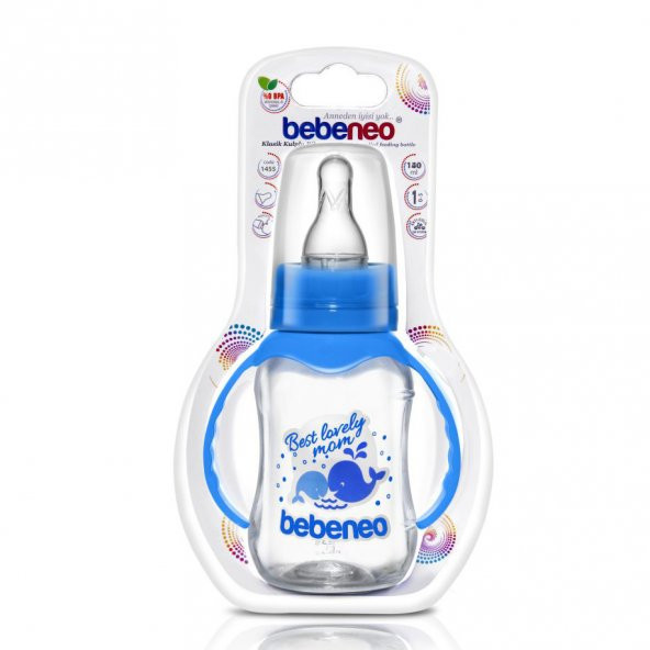 Bebeneo Kulplu Cam Biberon 120 ml - 4