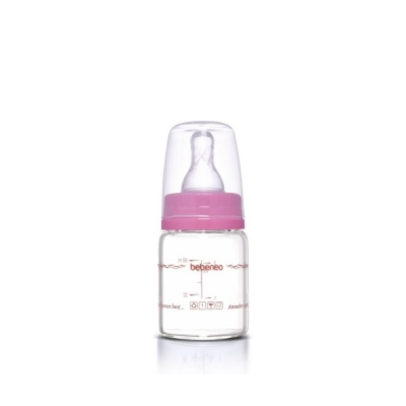 Bebeneo Isıya Dayanıklı Cam Biberon 60 ml - 2