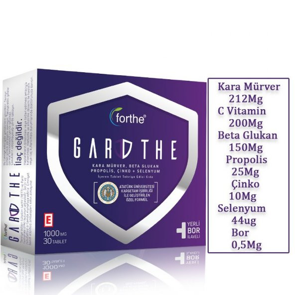 Forthe Gardthe 1000mg 30 Tablet - 5