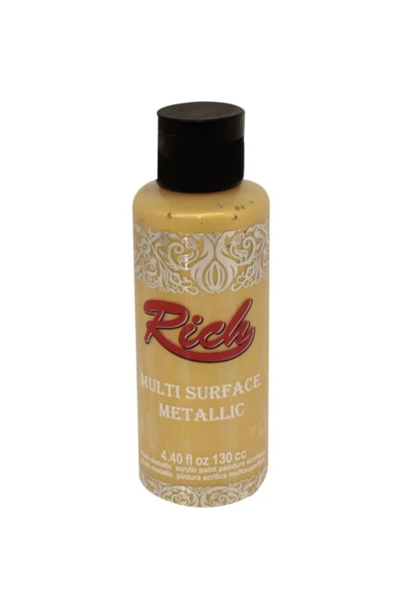 Rıch Akrilik Boya Multi Metalik 120 CC Altın 120-6504