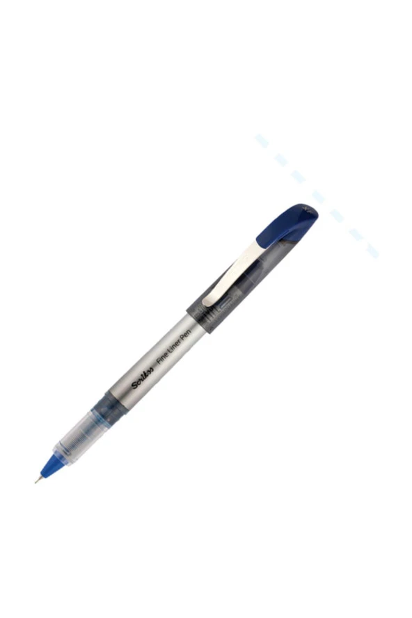 Scrikss Fineliner 0.6 MM Mavi Fineliner (1 Adet) - 1