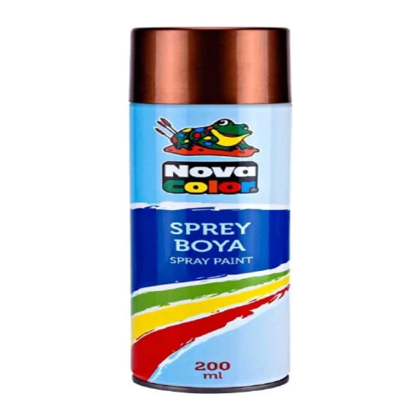 Nova Color Sprey Boya 200 ML Bakır NC-813