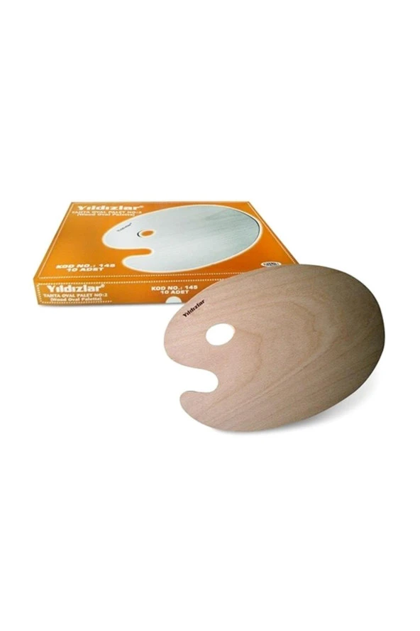 Yıldızlar Palet Ahşap Oval No:2 145