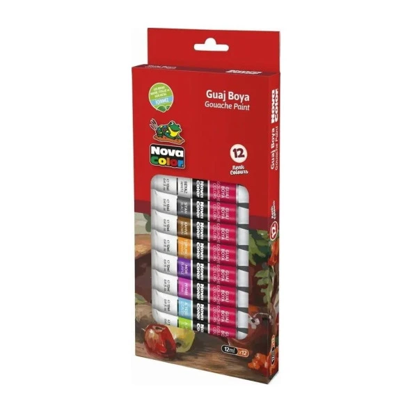 Nova Color Guaj Boya Tüp 12 Li 12 ML NC-781