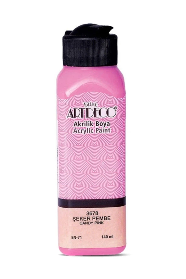 Artdeco Akrilik Boya 140 ML Şeker Pembe 070R-3678