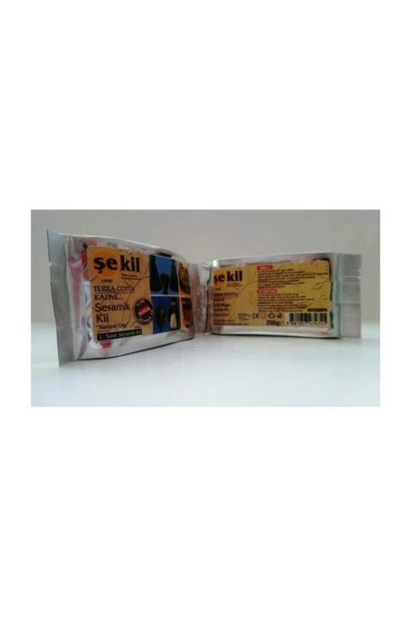 Şekil Seramik Hamuru Terracotta 250 GR Kahverengi VK250KHV