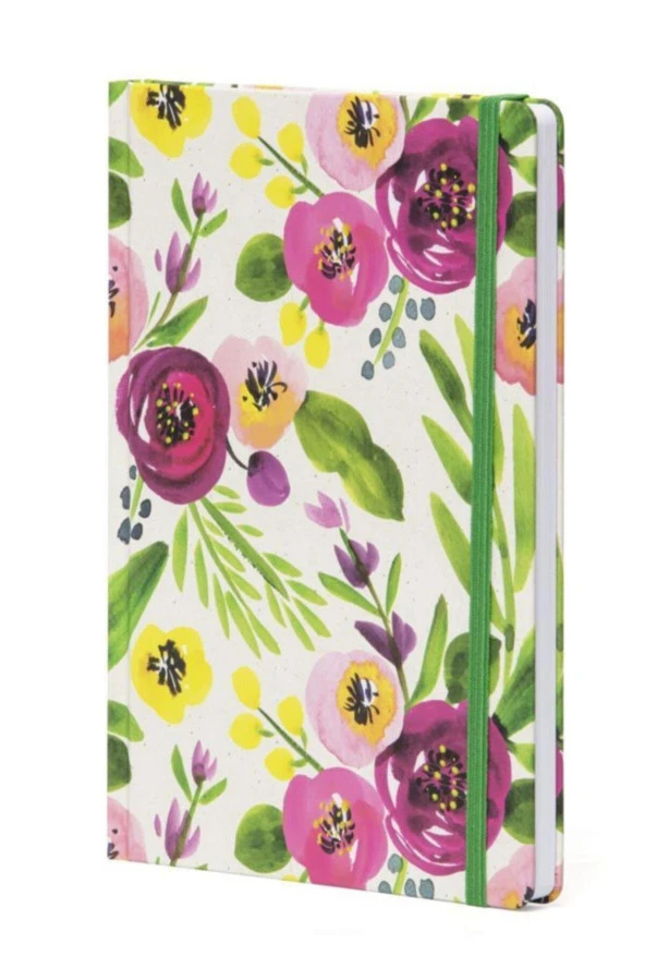 Keskin Color Ciltli Lastikli Buket Defter 17x24 96 YP Düz 415620-99