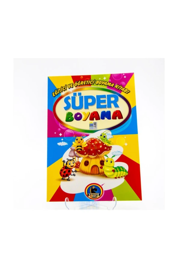 4E Boyama Kitabı Süper 128 Sayfa Karatay Yayınevi