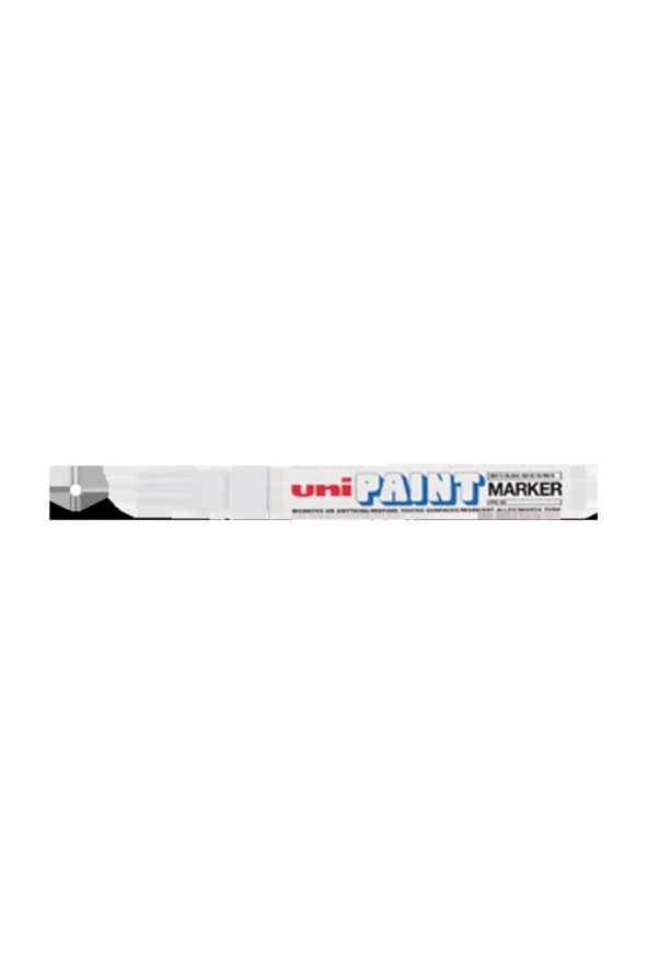 Uni-Ball Markör Boyama Yağ Bazlı Paint Marker 2.2-2.8 MM Beyaz PX-20