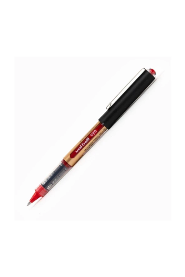 Uni-Ball Roller Kalem 10 Eye Broad Jel Bilye Uç İmza Kalemi 1.0 MM Kırmızı UB-150