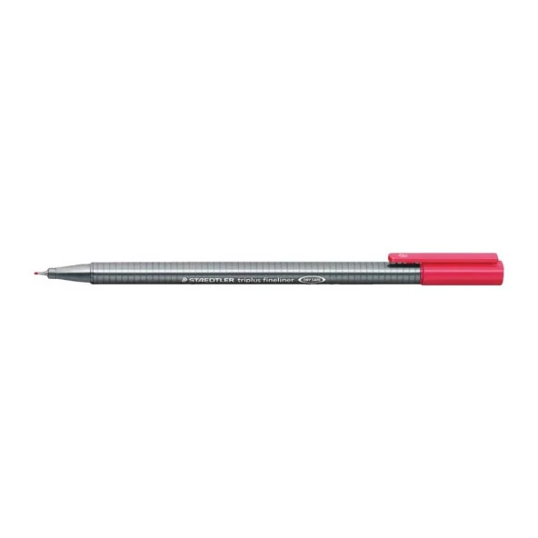 Staedtler Fineliner Triplus Üçgen 0.3 MM Bordo Kırmızı 334-23