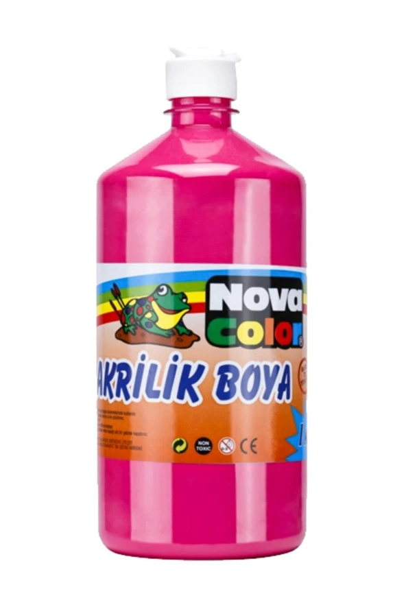 Nova Color Akrilik Boya 1 KG Pembe NC-230