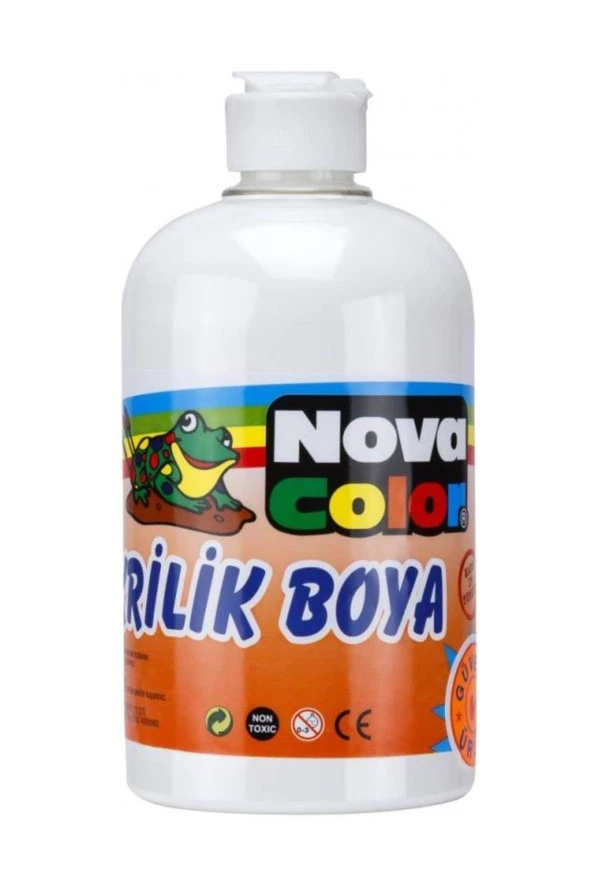 Nova Color Akrilik Boya 500 Gr Siyah Nc-386