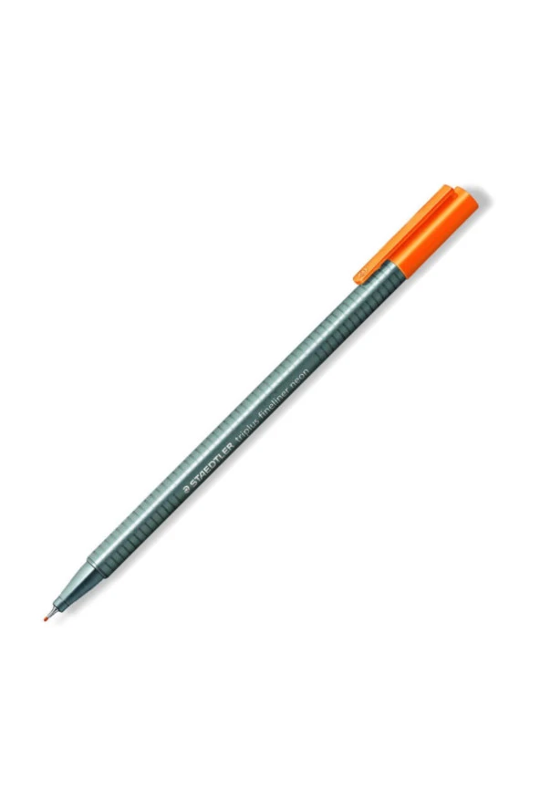 Staedtler Fineliner Triplus Üçgen 0.3 MM Neon Turuncu 334-401 - 1