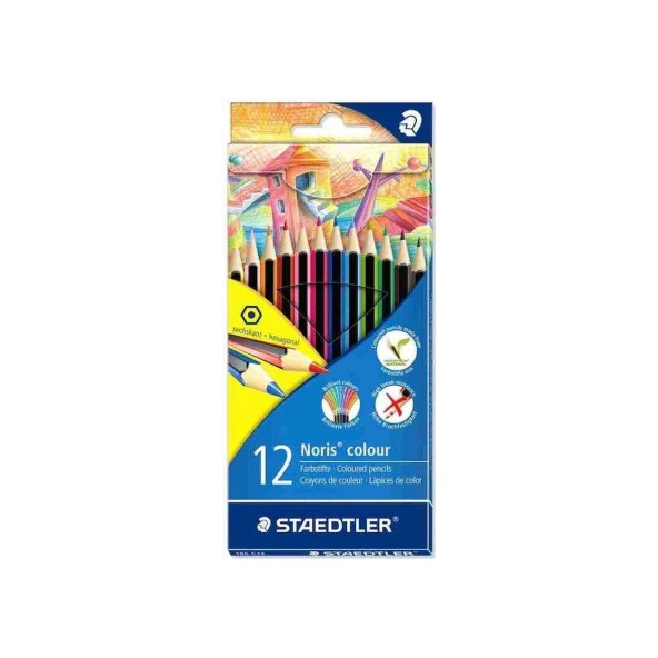 Staedtler Kuru Boya Norıs Color 12 Lİ 185 C12