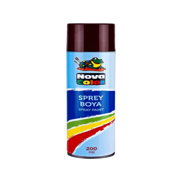 Nova Color Sprey Boya 200 ML Kahverengi NC-806