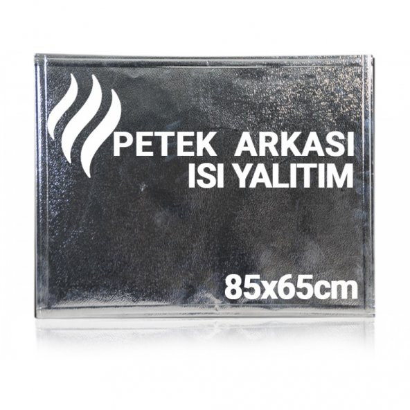 SOBA PETEK ARKASI ISI KESİCİ Soba Arkalığı Radyatör Arkası Isı Yalıtım Folyo Arkalığı 65X84CM - 3