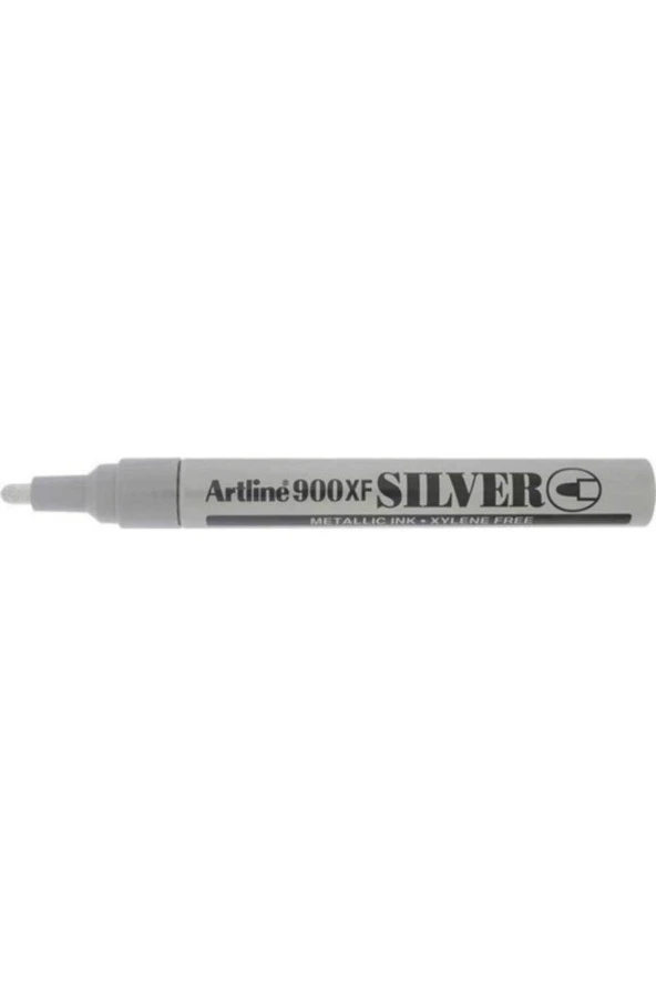 Artline Markör Yaldızlı Yuvarlak Uçlu 2.3 MM Gümüş EK-900XF