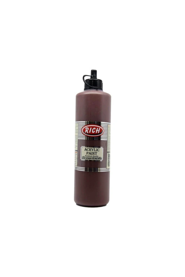 Rıch Akrilik Boya 500 CC Kahverengi 500-224 - 1