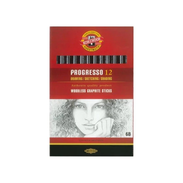 Koh-I Noor Woodless Kalem Graphite 6B 8911