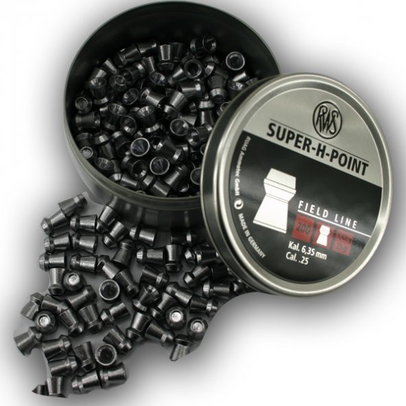RWS Havalı Saçma 6.35 mm Super-H-Point 1.62 gr 200lü